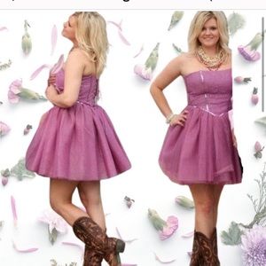 For sadieada! Purple Betsey Johnson mini dress